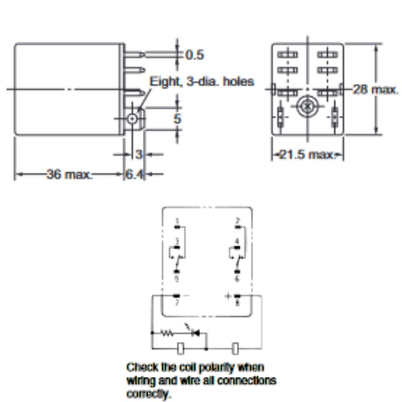 RELAY DC 12V 6013